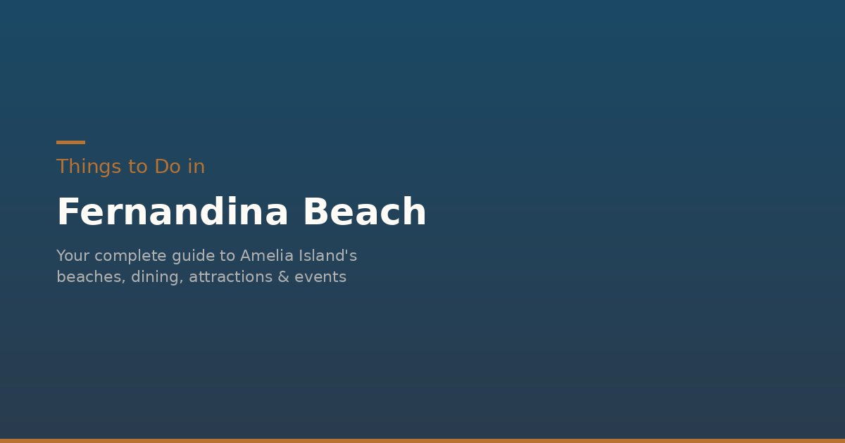 Fernandina Beach Beaches Guide: Clear Water, Parking & Maps